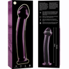 NEBULA SERIES BY IBIZA - MODELO 11 DILDO CRISTAL BOROSILICATO TRANSPARENTE 16 CM -O- 3 CM - Sensuana.es