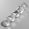 NEBULA SERIES BY IBIZA - MODELO 10 DILDO CRISTAL BOROSILICATO TRANSPARENTE 16.5 CM -O- 3.5 CM - Sensuana.es