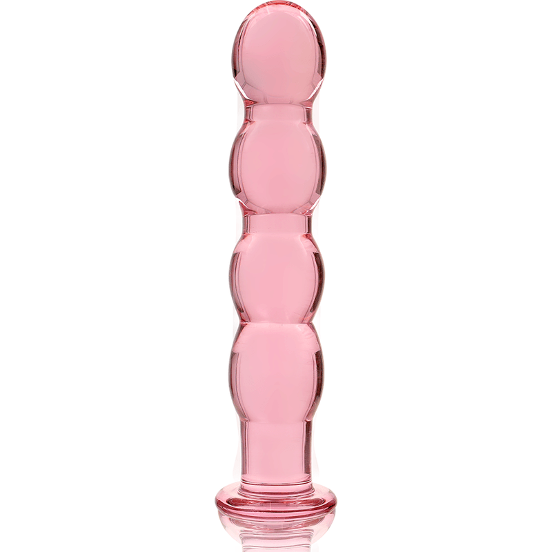 NEBULA SERIES BY IBIZA - MODELO 10 DILDO CRISTAL BOROSILICATO TRANSPARENTE 16.5 CM -O- 3.5 CM - Sensuana.es