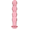 NEBULA SERIES BY IBIZA - MODELO 10 DILDO CRISTAL BOROSILICATO TRANSPARENTE 16.5 CM -O- 3.5 CM - Sensuana.es