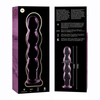 NEBULA SERIES BY IBIZA - MODELO 10 DILDO CRISTAL BOROSILICATO TRANSPARENTE 16.5 CM -O- 3.5 CM - Sensuana.es