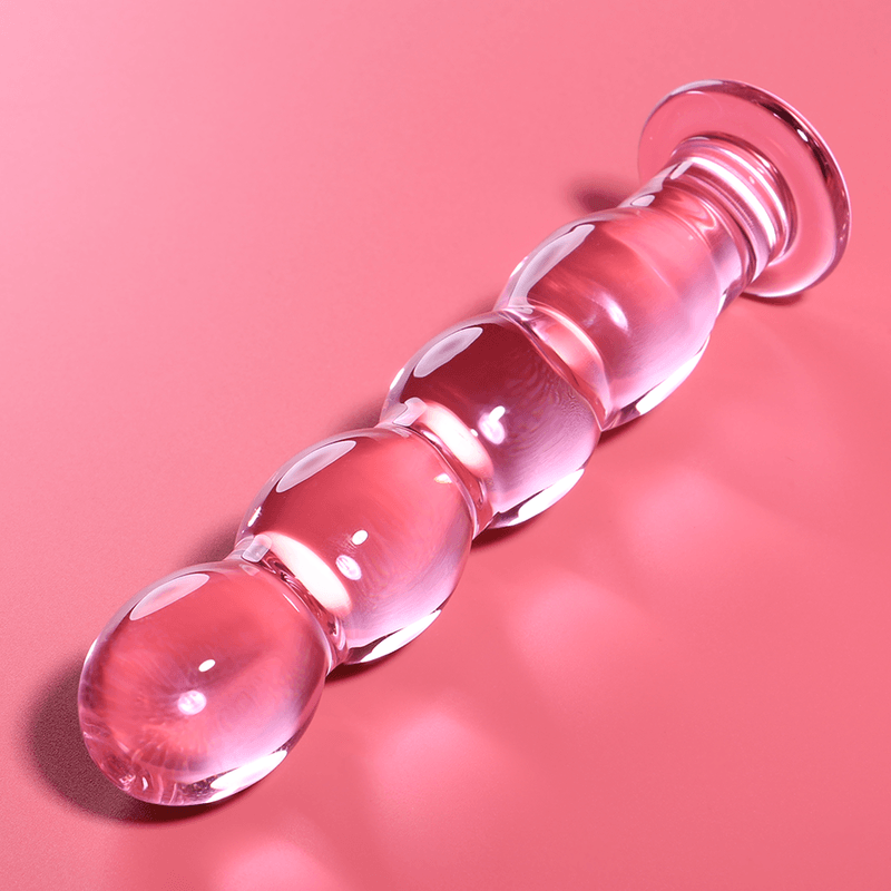 NEBULA SERIES BY IBIZA - MODELO 10 DILDO CRISTAL BOROSILICATO TRANSPARENTE 16.5 CM -O- 3.5 CM - Sensuana.es