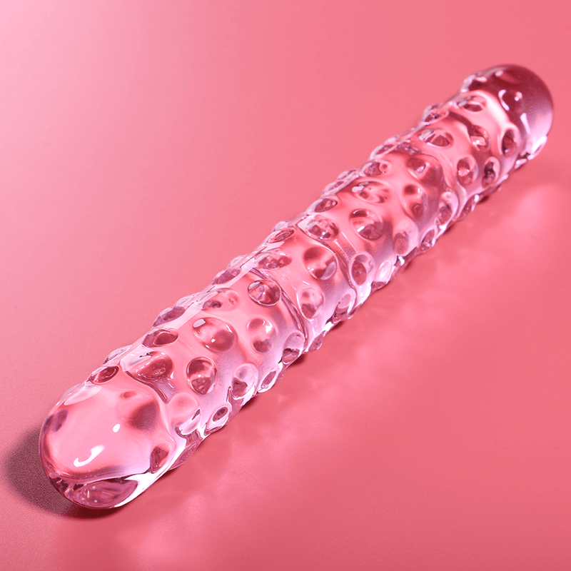 NEBULA SERIES BY IBIZA - MODELO 15 DILDO CRISTAL BOROSILICATO TRANSPARENTE 18.5 CM -O- 3 CM - Sensuana.es