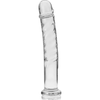 NEBULA SERIES BY IBIZA - MODELO 16 DILDO CRISTAL BOROSILICATO TRANSPARENTE 18.5 CM -O- 3 CM - Sensuana.es