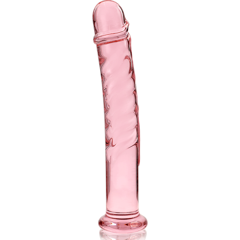 NEBULA SERIES BY IBIZA - MODELO 16 DILDO CRISTAL BOROSILICATO TRANSPARENTE 18.5 CM -O- 3 CM - Sensuana.es