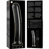 NEBULA SERIES BY IBIZA - MODELO 17 DILDO CRISTAL BOROSILICATO TRANSPARENTE 18.5 CM -O- 3 CM - Sensuana.es