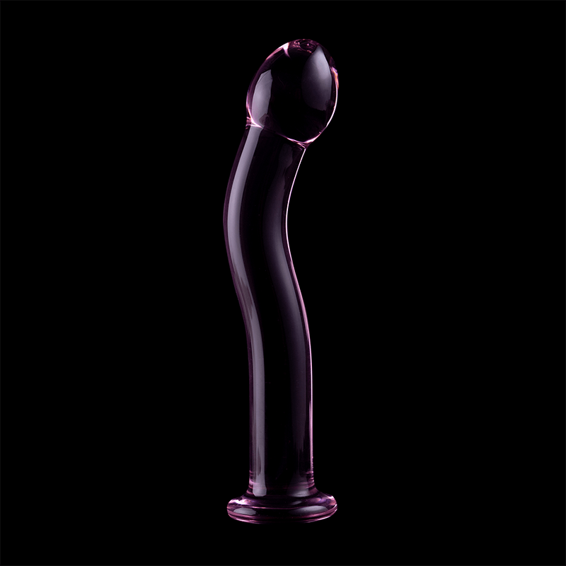 NEBULA SERIES BY IBIZA - MODELO 18 DILDO CRISTAL BOROSILICATO TRANSPARENTE 18.5 CM -O- 3.5 CM - Sensuana.es