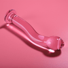 NEBULA SERIES BY IBIZA - MODELO 18 DILDO CRISTAL BOROSILICATO TRANSPARENTE 18.5 CM -O- 3.5 CM - Sensuana.es