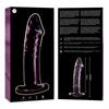 NEBULA SERIES BY IBIZA - MODELO 19 DILDO CRISTAL BOROSILICATO TRANSPARENTE 18.5 CM -O- 4 CM - Sensuana.es