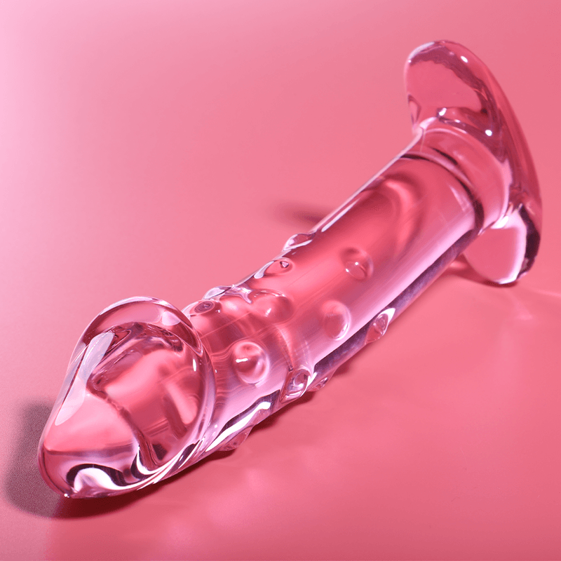 NEBULA SERIES BY IBIZA - MODELO 19 DILDO CRISTAL BOROSILICATO TRANSPARENTE 18.5 CM -O- 4 CM - Sensuana.es