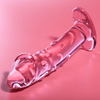 NEBULA SERIES BY IBIZA - MODELO 19 DILDO CRISTAL BOROSILICATO TRANSPARENTE 18.5 CM -O- 4 CM - Sensuana.es