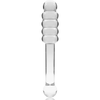 NEBULA SERIES BY IBIZA - MODELO 20 DILDO CRISTAL BOROSILICATO TRANSPARENTE 20.5 CM -O- 3 CM - Sensuana.es