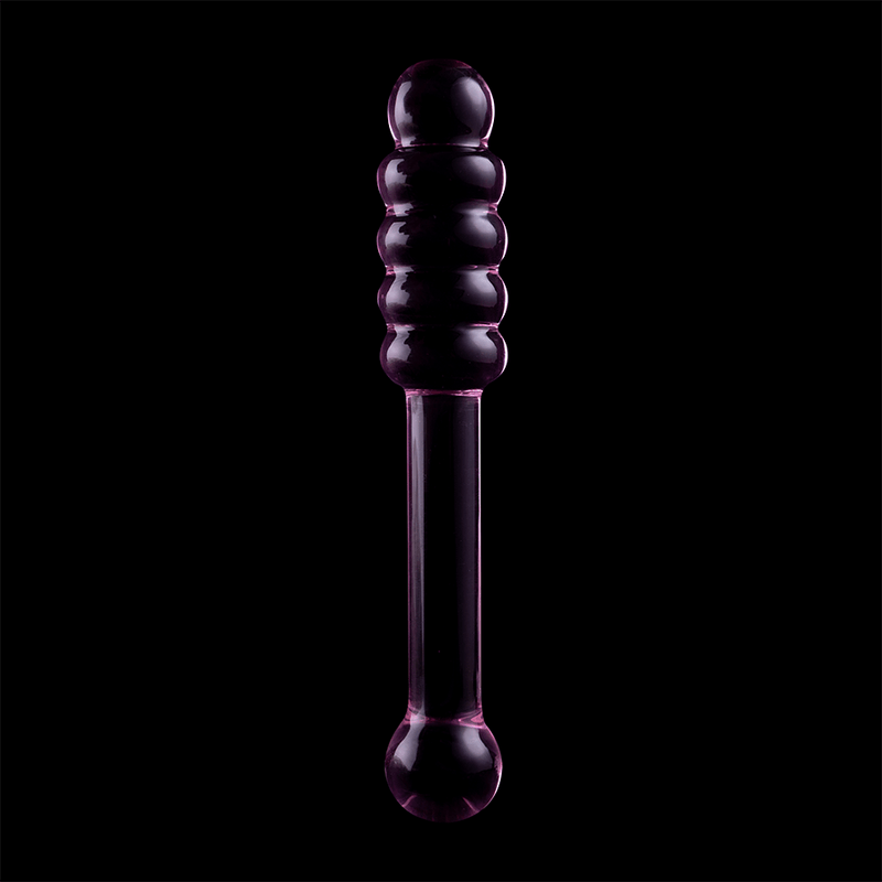 NEBULA SERIES BY IBIZA - MODELO 20 DILDO CRISTAL BOROSILICATO TRANSPARENTE 20.5 CM -O- 3 CM - Sensuana.es