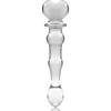 NEBULA SERIES BY IBIZA - MODELO 21 DILDO CRISTAL BOROSILICATO TRANSPARENTE 20.5 CM -O- 3.5 CM - Sensuana.es