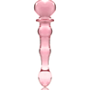 NEBULA SERIES BY IBIZA - MODELO 21 DILDO CRISTAL BOROSILICATO TRANSPARENTE 20.5 CM -O- 3.5 CM - Sensuana.es