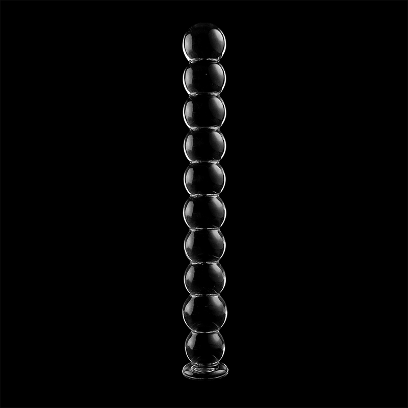 NEBULA SERIES BY IBIZA - MODELO 22 DILDO CRISTAL BOROSILICATO TRANSPARENTE 21.5 CM -O- 2.5 CM - Sensuana.es