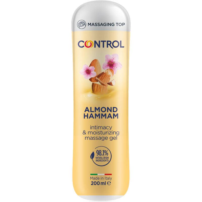 CONTROL - MASAJE GEL 3 EN 1 LECHE DE ALMENDRA 200 ML - Sensuana.es