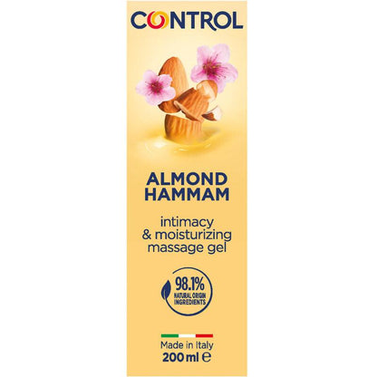 CONTROL - MASAJE GEL 3 EN 1 LECHE DE ALMENDRA 200 ML - Sensuana.es