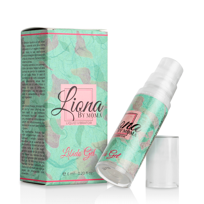 LIONA BY MOMA - VIBRADOR LIQUIDO LIBIDO GEL 6 ML - Sensuana.es