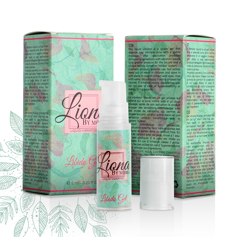 LIONA BY MOMA - VIBRADOR LIQUIDO LIBIDO GEL 6 ML - Sensuana.es