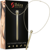 IBIZA - DISCRETO ESTIMULADOR DIAMOND COLLAR RECARGABLE 12 MODOS DE VIBRACIÓN DORADO 12,2 X 1,4 - Sensuana.es