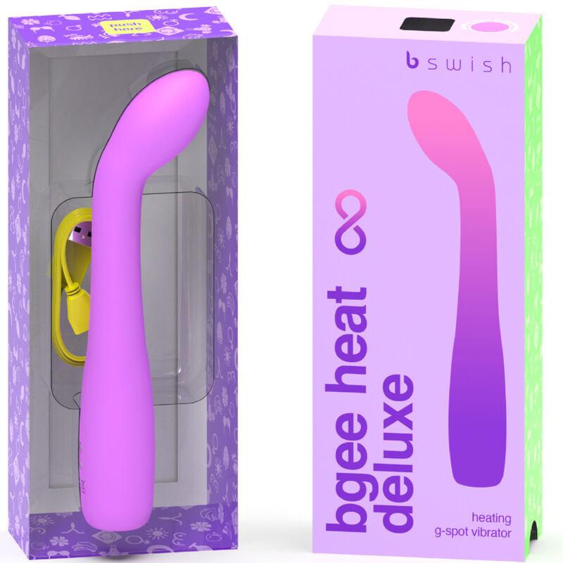 B SWISH - BGEE HEAT INFINITE DELUXE VIBRADOR RECARGABLE SILICONA LAVANDA - Sensuana.es