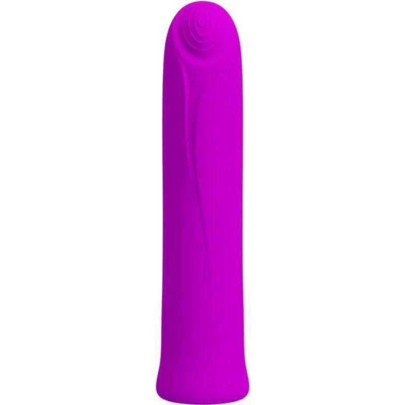 PRETTY LOVE - CURTIS MINI VIBRADOR SUPER POWER 12 VIBRACIONES SILICONA VIOLETA - Sensuana.es