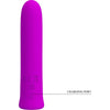 PRETTY LOVE - CURTIS MINI VIBRADOR SUPER POWER 12 VIBRACIONES SILICONA VIOLETA - Sensuana.es