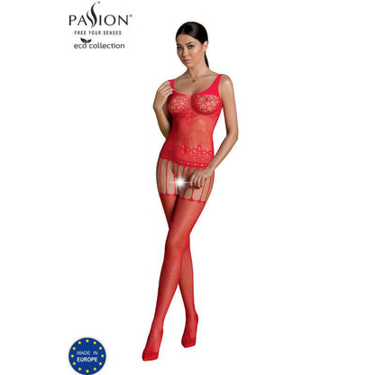 PASSION - ECO COLLECTION BODYSTOCKING ECO BS001 NEGRO - Sensuana.es