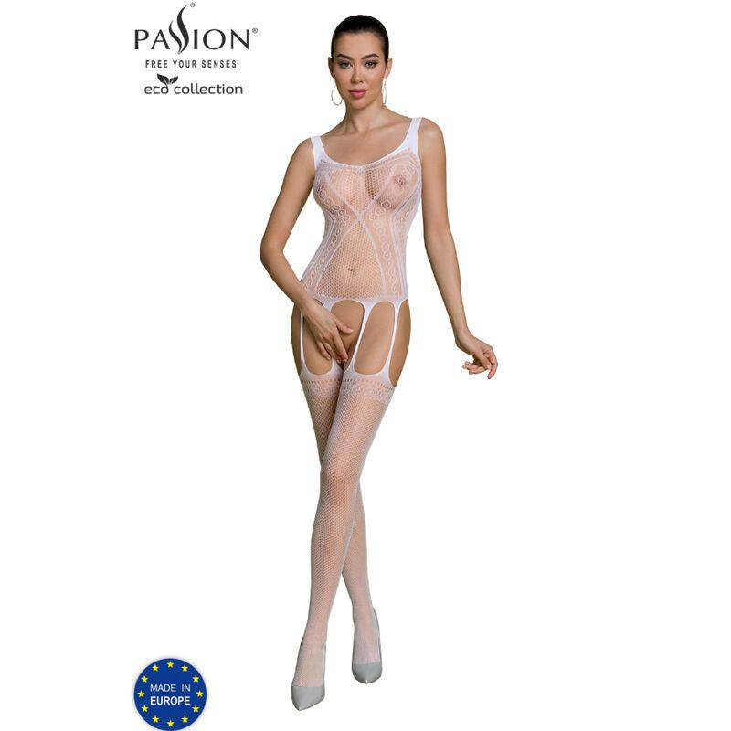 PASSION - ECO COLLECTION BODYSTOCKING ECO BS007 NEGRO - Sensuana.es