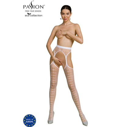 PASSION - ECO COLLECTION BODYSTOCKING ECO S008 NEGRO - Sensuana.es