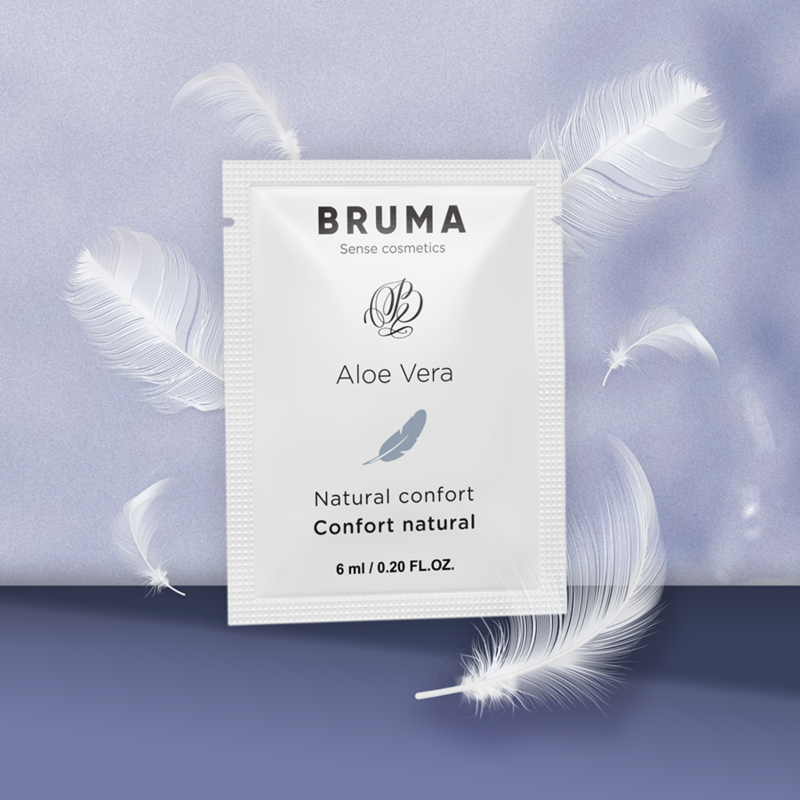 BRUMA - GEL DESLIZANTE CON ALOE VERA CONFORT NATURAL 6 ML - Sensuana.es