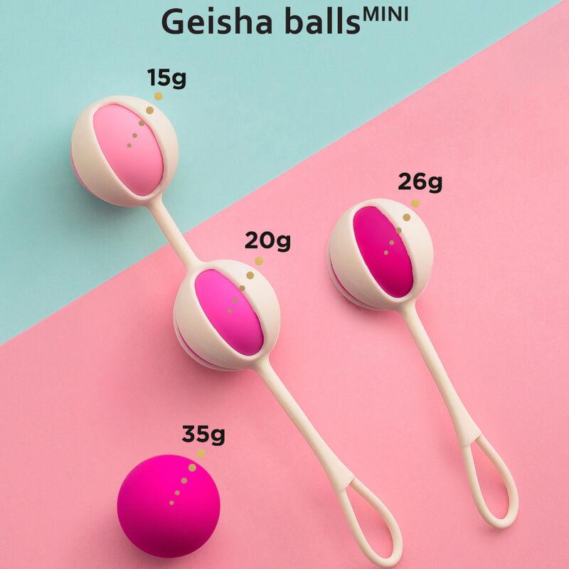 G-VIBE - SET 4 GEISHA BALLS MINI MORADO - Sensuana.es