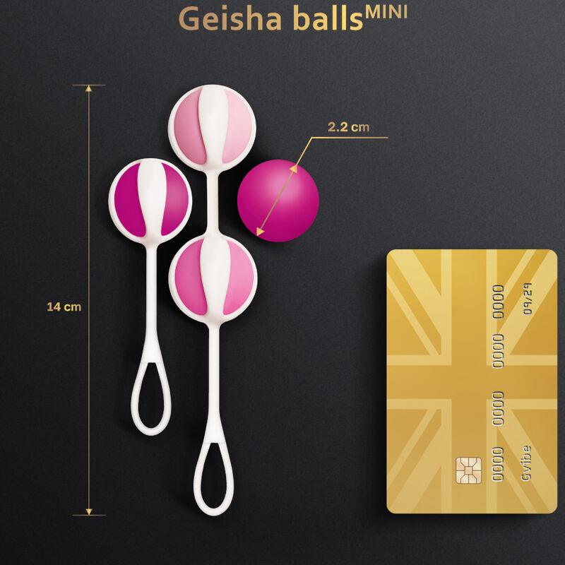 G-VIBE - SET 4 GEISHA BALLS MINI MORADO - Sensuana.es