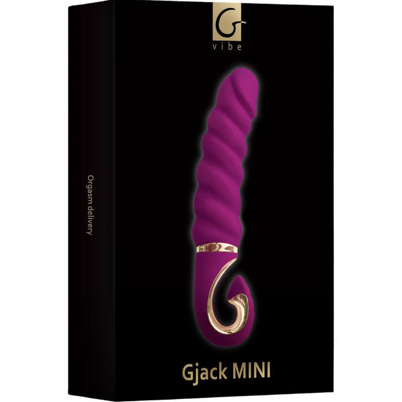 G-VIBE - GJACK MINI VIBRADOR SILICIONA MORADO - Sensuana.es