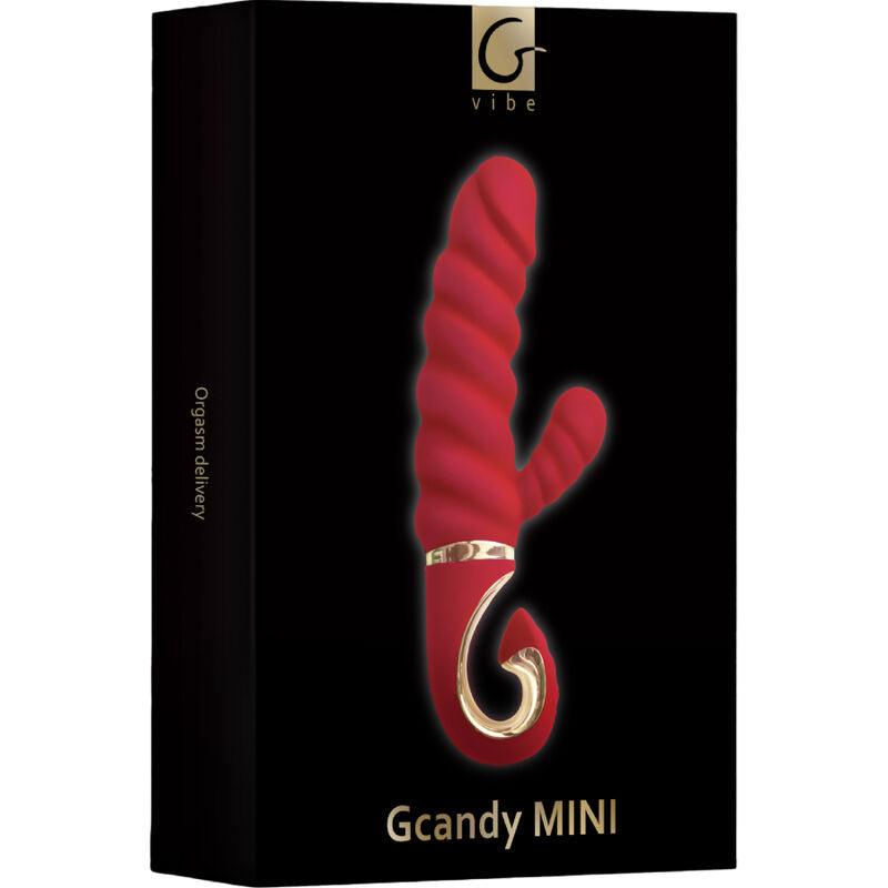 G-VIBE - GCANDY MINI VIBRADOR SILICIONA ROJO - Sensuana.es