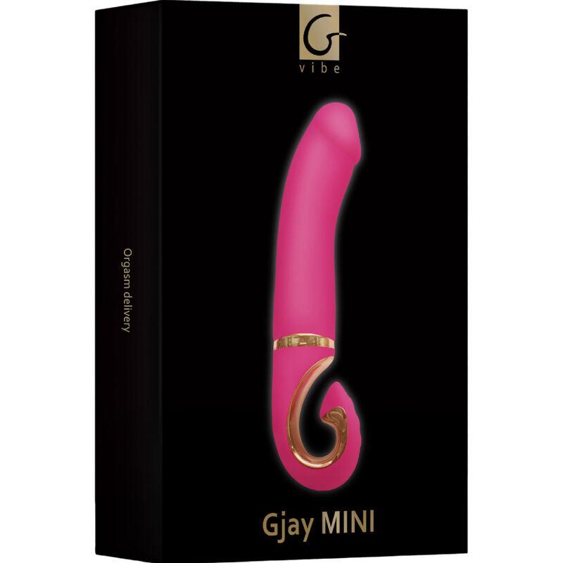 G-VIBE - GJAY MINI VIBRADOR SILICIONA ROSA - Sensuana.es