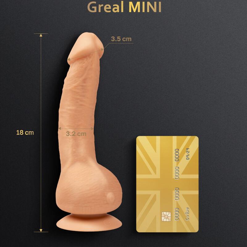 G-VIBE - GREAL MINI DILDO VIBRADOR SILICIONA NATURAL - Sensuana.es