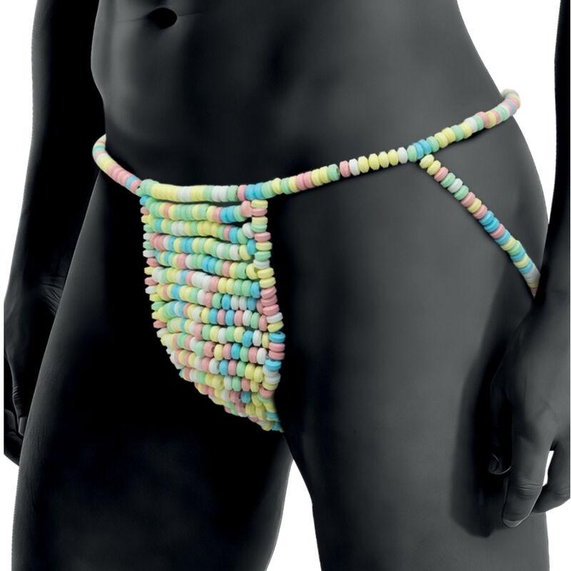 SPENCER & FLEETWOOD - TANGA CARAMELOS ARCOIRIS CANDY JOCKSTRAP - Sensuana.es