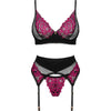 OBSESSIVE - ROSENTY SET TRES PIEZAS XS/S - Sensuana.es