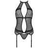 PASSION - SATARA CORSET EROTIC LINE NEGRO S/M - Sensuana.es