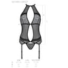 PASSION - SATARA CORSET EROTIC LINE NEGRO S/M - Sensuana.es