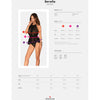 OBSESSIVE - SERAFIA BABYDOLL & TANGA XL/XXL - Sensuana.es