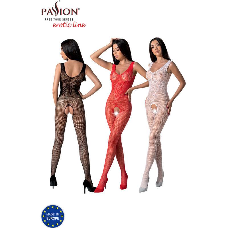 PASSION - BS098 BODYSTOCKING NEGRO TALLA UNICA - Sensuana.es