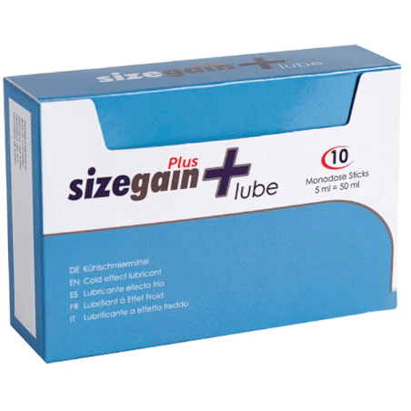 500 COSMETICS - SIZEGAIN PLUS LUBE LUBRICANTE EFECTO FRIO - Sensuana.es