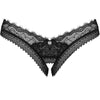 OBSESSIVE - MEDILLA TANGA CROTCHLESS XS/S - Sensuana.es