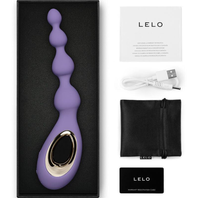 LELO - SORAYA BEADS MASAJEADOR ANAL VIOLETA - Sensuana.es