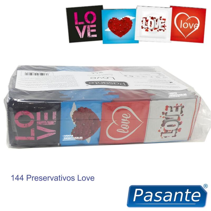 PASANTE - PRESERVATIVO LOVE BOLSA 144 UNIDADES - Sensuana.es