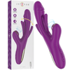 INTENSE - ATENEO VIBRADOR MULTIFUNCIÓN RECARGABLE 7 VIBRACIONES CON LENGUA OSCILANTE Y SUCCIONADOR MORADO - Sensuana.es