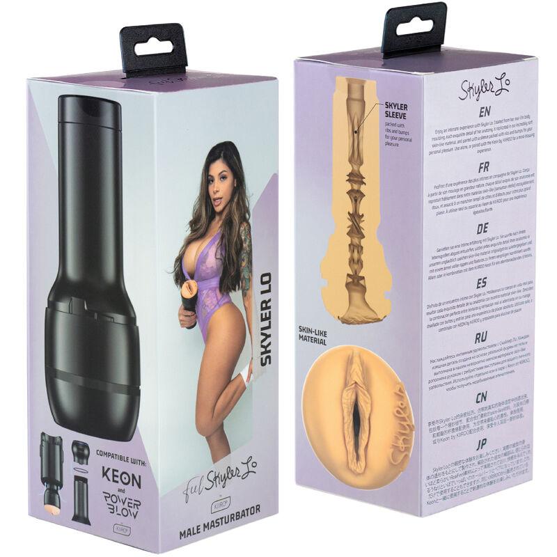 KIIROO - FEEL SKYLER LO STARS COLLECTION STROKERS POWERBLOW COMPATIBLE - Sensuana.es